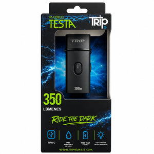 LUZ DELANTERA USB TRIP TESTA 350LM