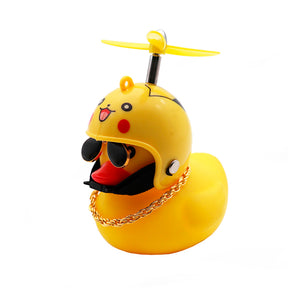 PATO DE HULE FACHERO PIKACHU