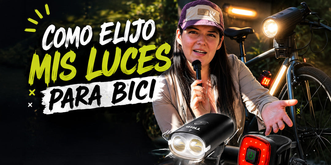 ¿Qué luces necesita tu bicicleta para andar de noche en Santiago y cómo elegir la correcta?