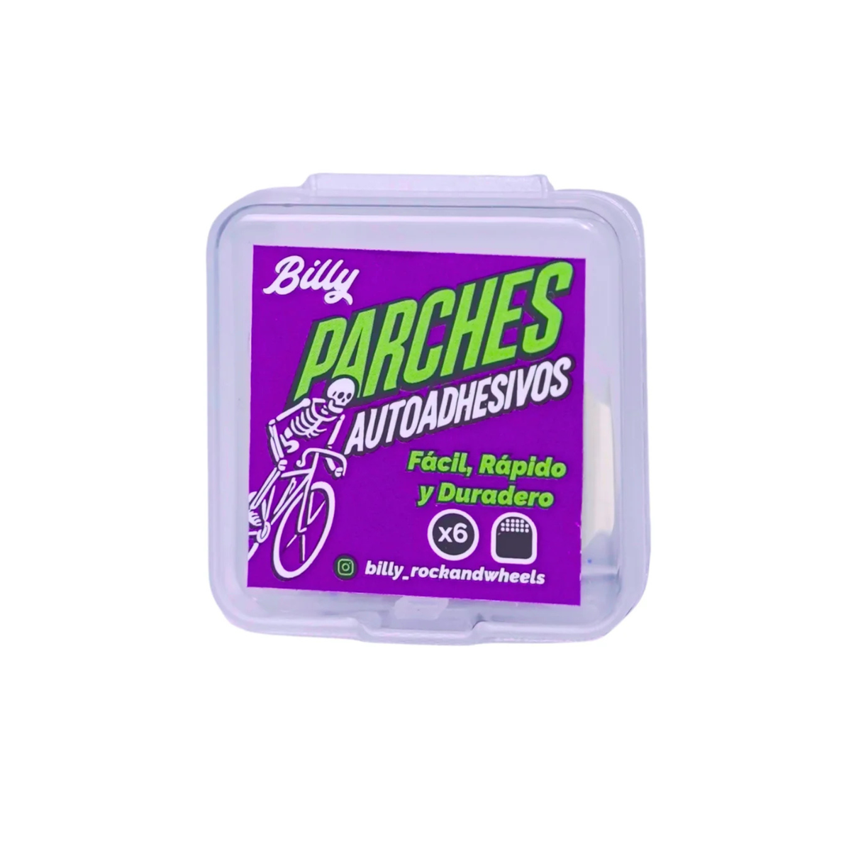 PARCHES AUTOADHESIVOS BILLY (6 unidades)