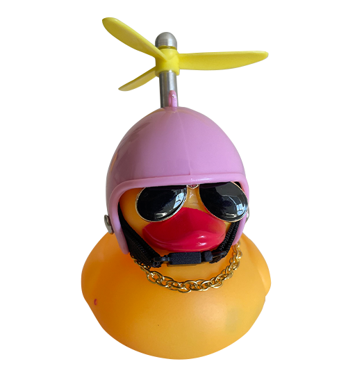 PATO DE HULE FACHERO PEPPA PIG