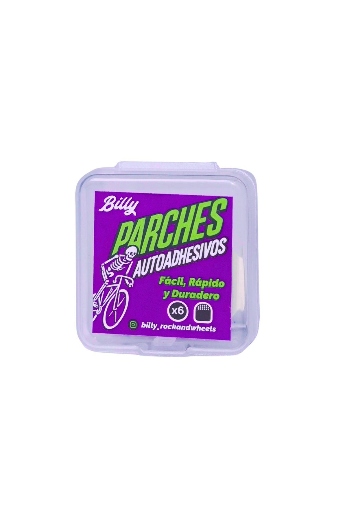 PARCHES AUTOADHESIVOS BILLY (6 unidades)