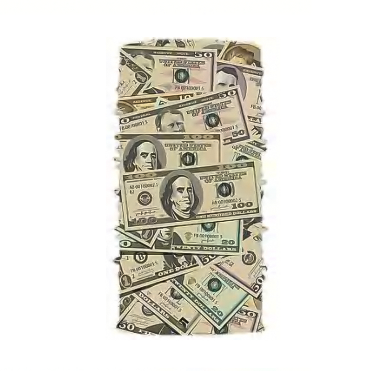 BANDANA TRIP DOLLARS MICRO-FIBRA