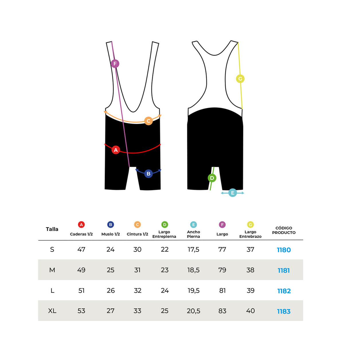 CALZA TIRANTES TRIP MUJER BLACK