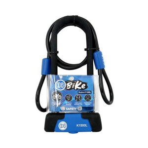 SET CANDADO U LOCK ODIS BIKE K1500L 15X285MM