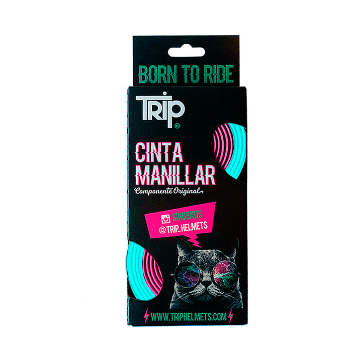 CINTA MANILLAR TRIP TURQ/PINK