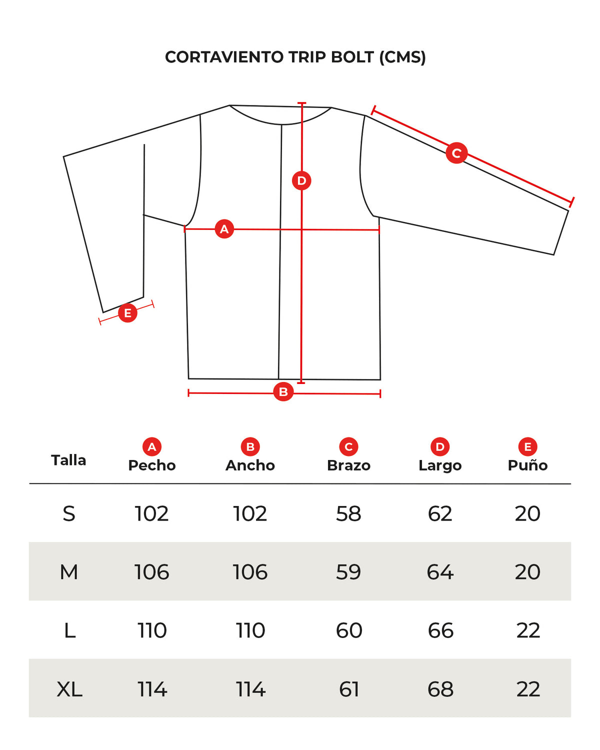 CORTAVIENTO TRIP BOLT FULL REFLECTANTE