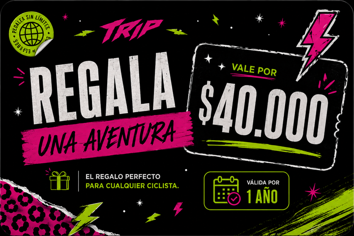 🎁 Tarjeta de Regalo TRIP – Regala una aventura | $40.000