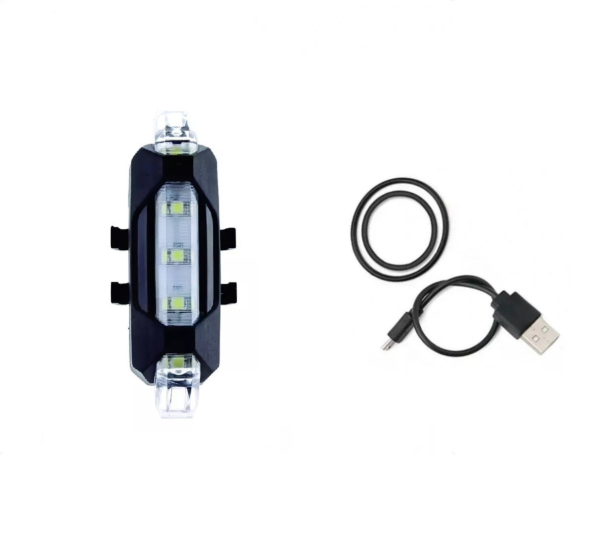 LUZ DELANTERAS USB ECONOMICA BLANCA