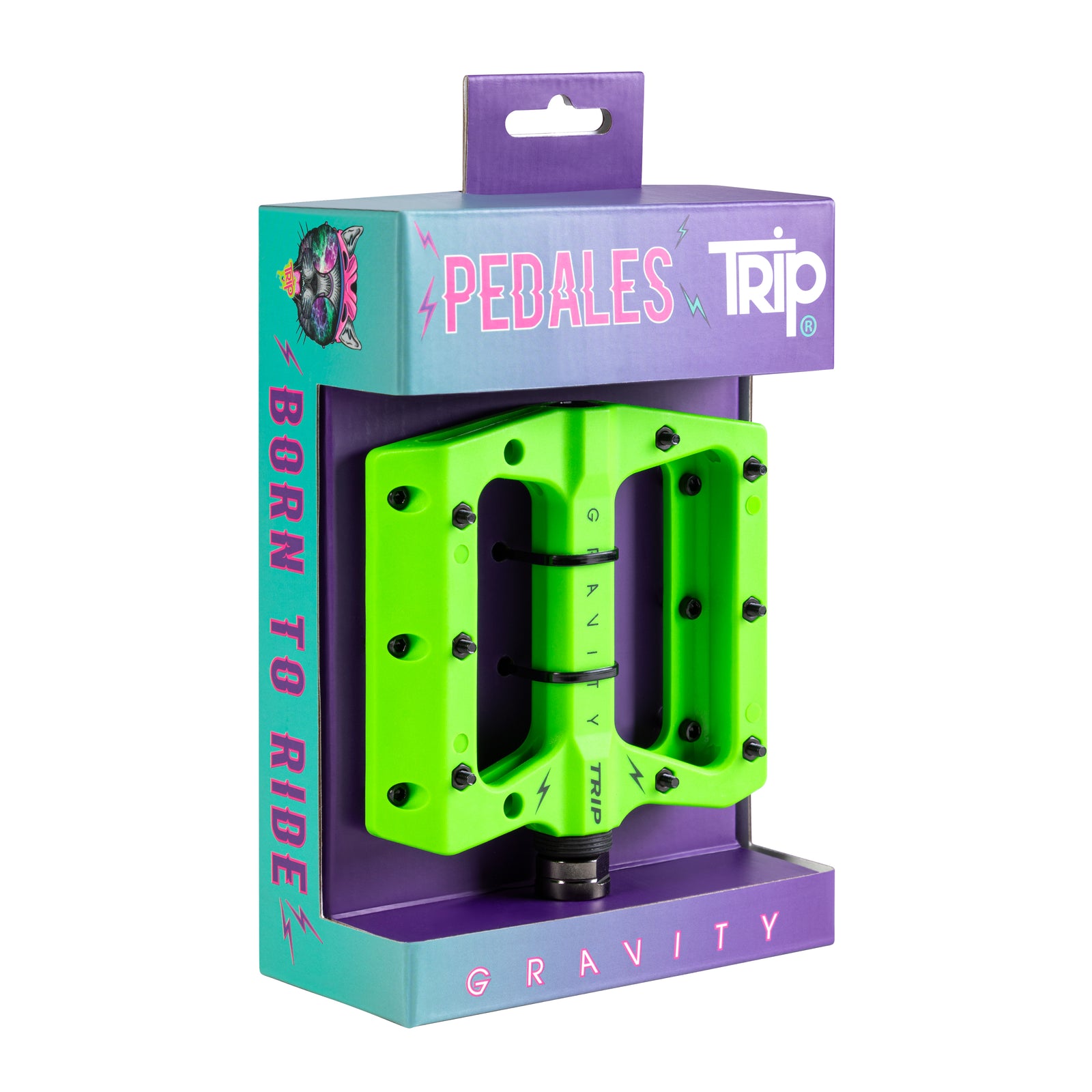 PEDAL TRIP GRAVITY GREEN NYLON