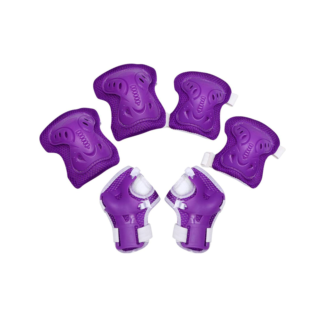 PACK RODILLERAS MORADAS