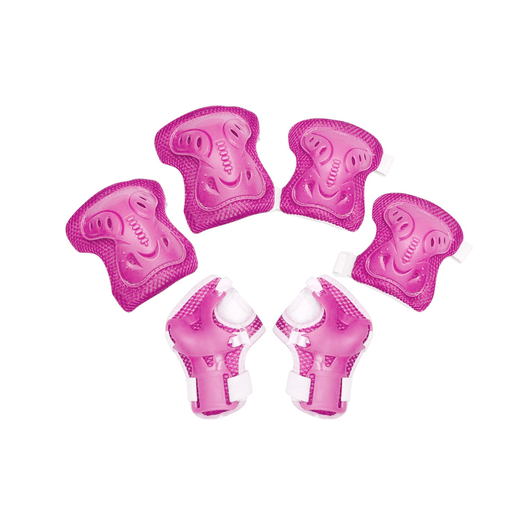 PACK RODILLERAS ROSADAS