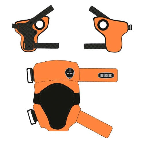 SET DE 3 PROTECCIONES MULTISPORT NUTCASE CORAL