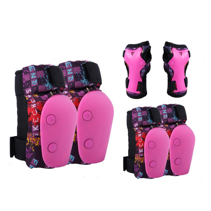 SET DE PROTECCIONES TRIP ROSADA