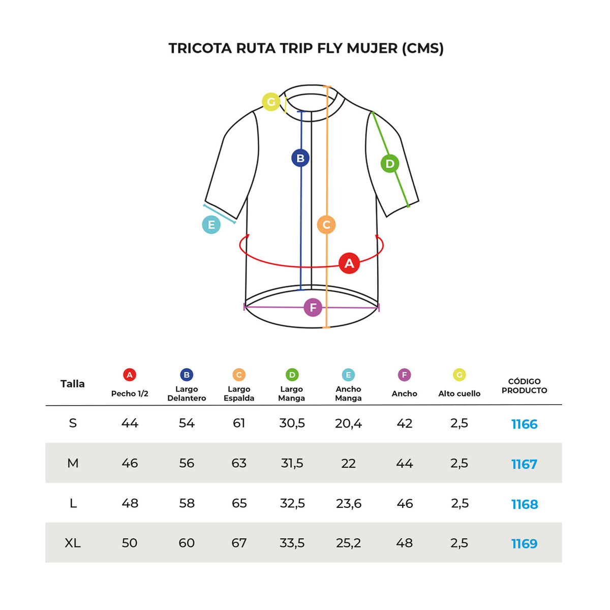 TRICOTA RUTA TRIP FLY MUJER