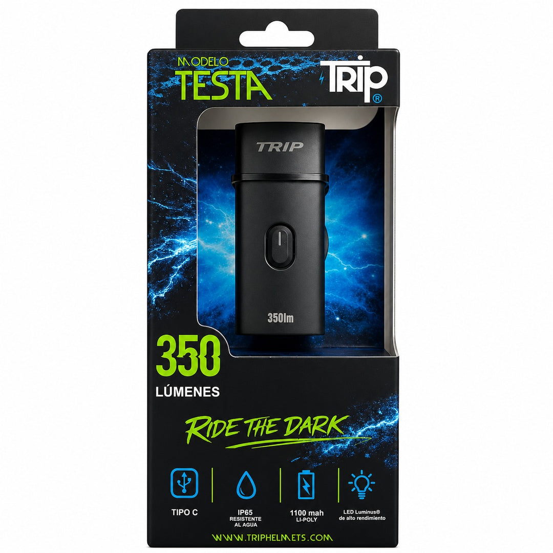 LUZ DELANTERA USB TRIP TESTA 350LM