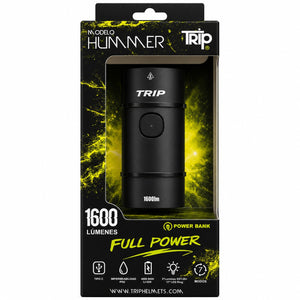 LUZ DELANTERA USB TRIP HUMMER 1600LM