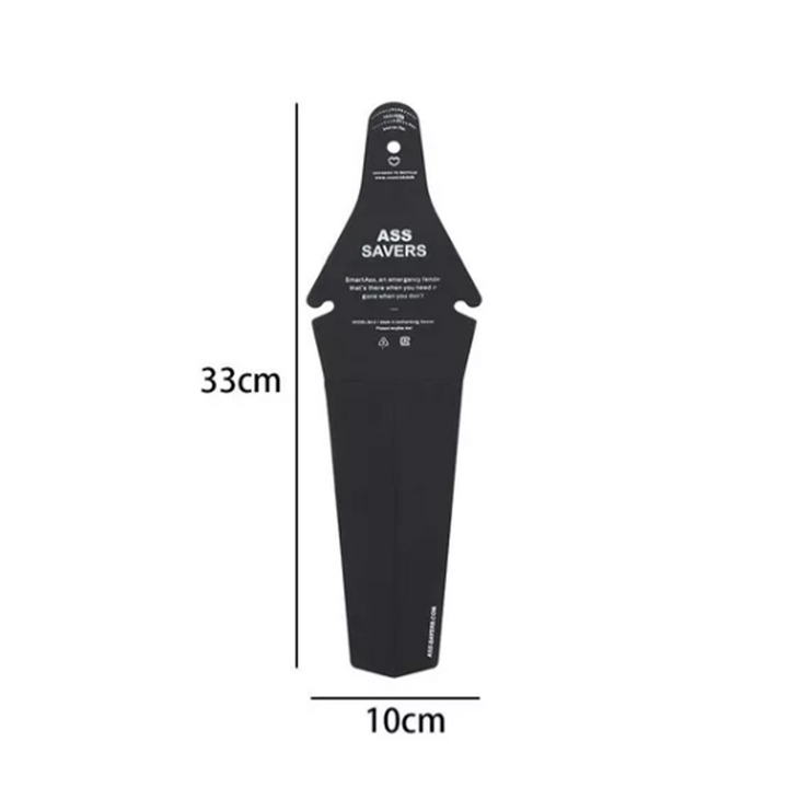 TAPA BARRO PLEGABLE NEGRO