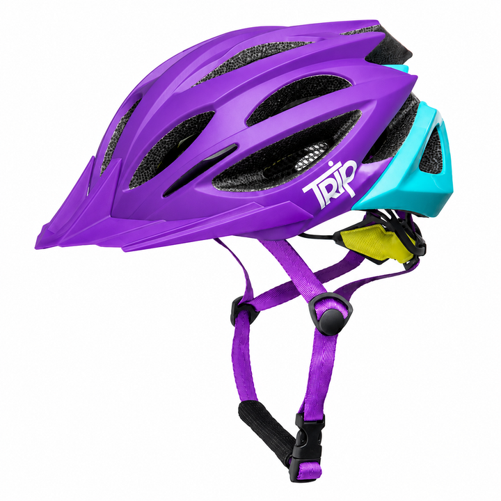 CASCO TRIP MTB DELIRIUM ROAD PURPLE/BLUE