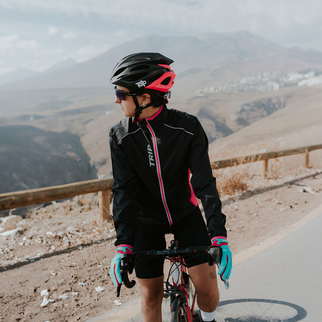 CASCO TRIP MTB BLACK/PINK