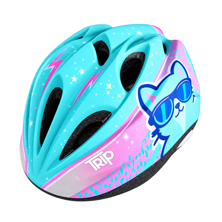 CASCO TRIP KIDS CAT TURQ