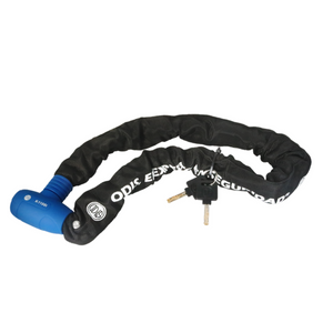 Candado cadena integrada Odis K1100i 9,5mm x 1 mt Azul/Negro