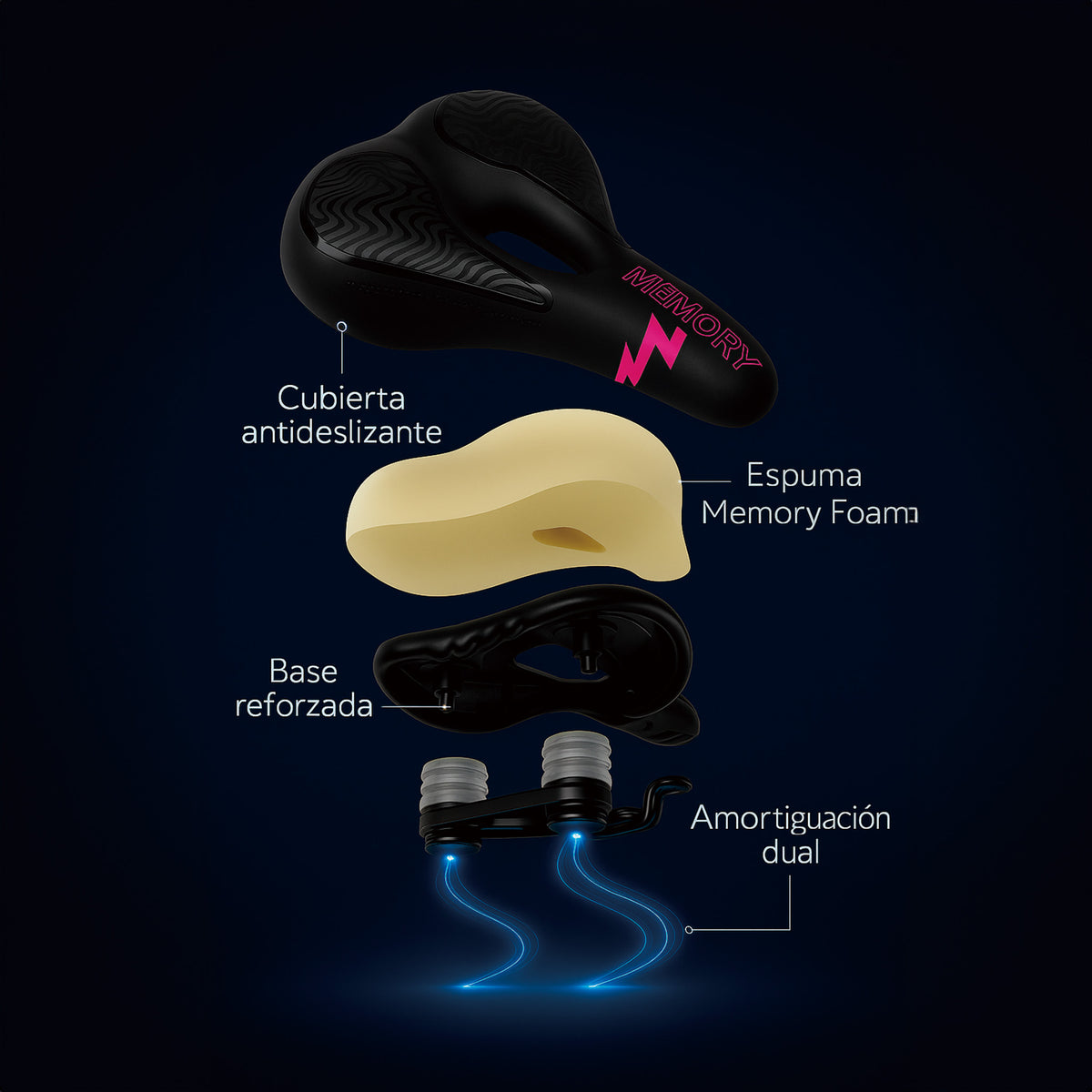 SILLIN TRIP MEMORY BLACK/PINK