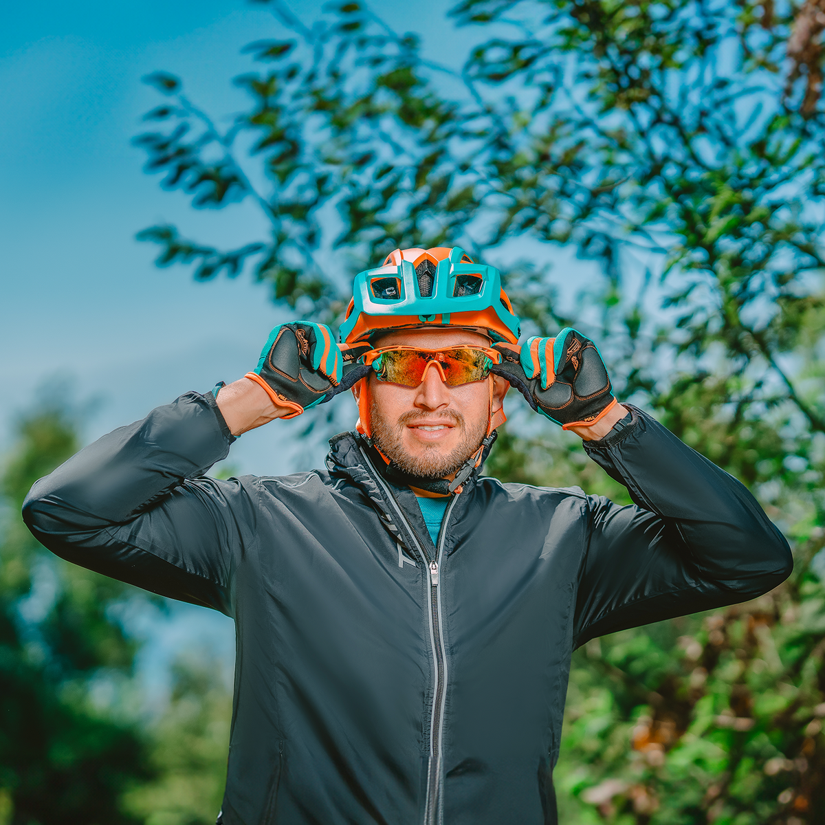 LENTES TRIP PRO 3 MICAS ORANGE/BLUE