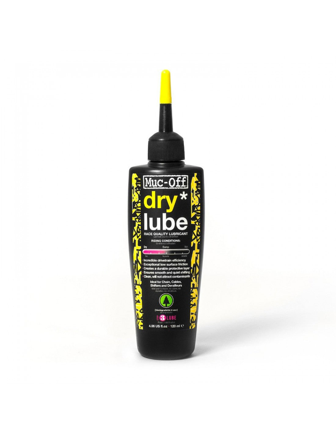 LUBRICANTE MUC-OFF DRY LUBE SECO 120 ML