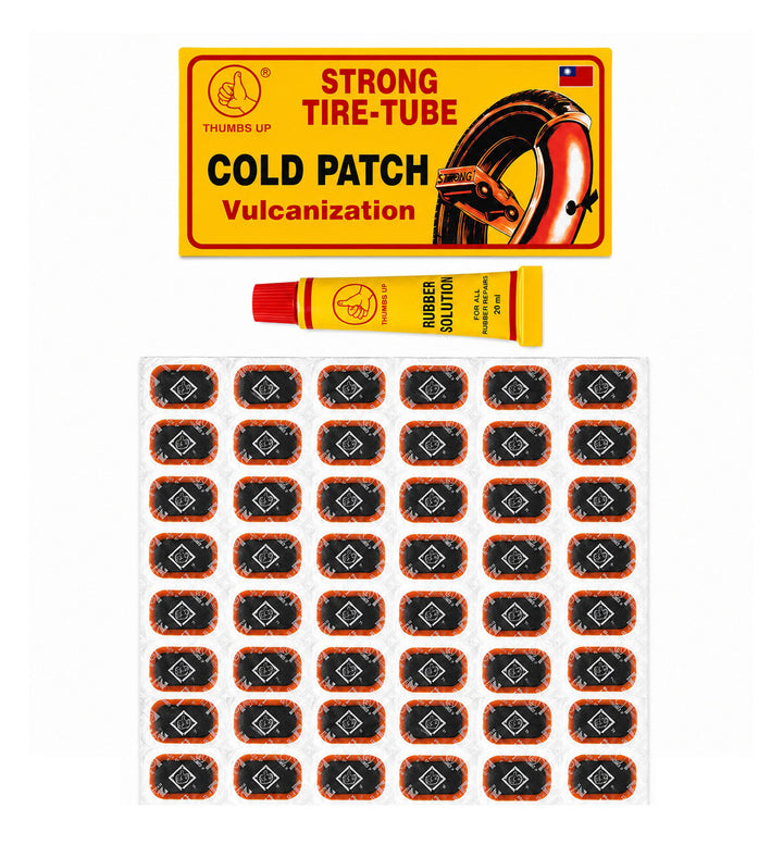 SET PARCHES THUMBS UP 48 UND + PEGAMENTO