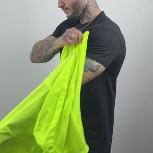CORTAVIENTO TRIP FLOW NEON MANGA DESMONTABLE