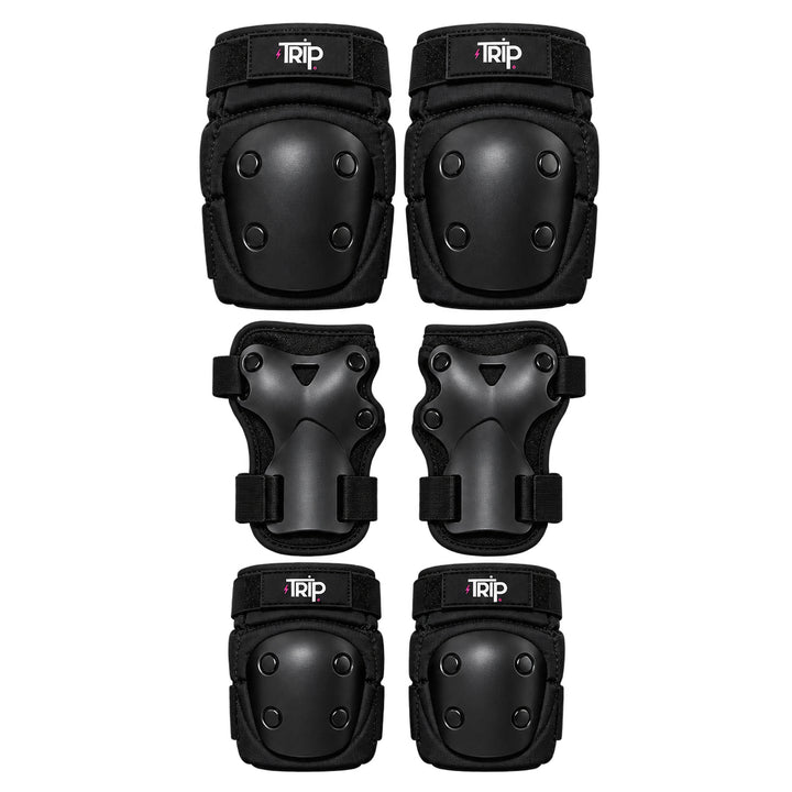 SET DE PROTECCIONES TRIP BLACK