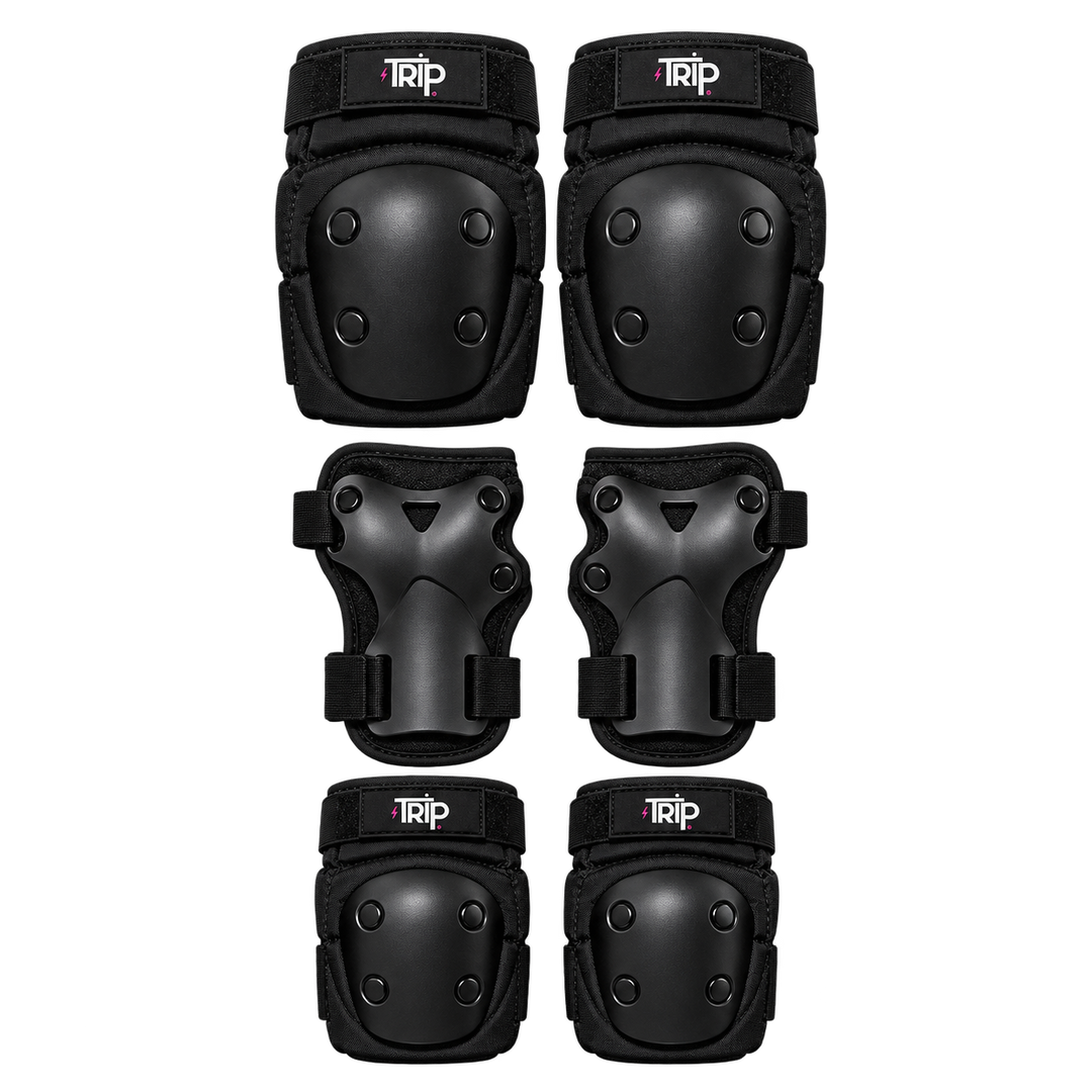 SET DE PROTECCIONES TRIP BLACK