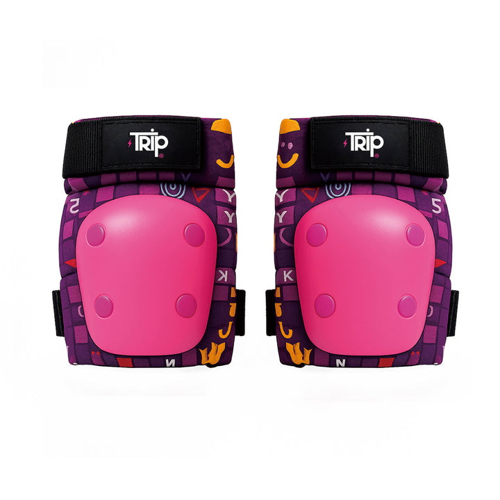 SET DE PROTECCIONES TRIP ROSADA