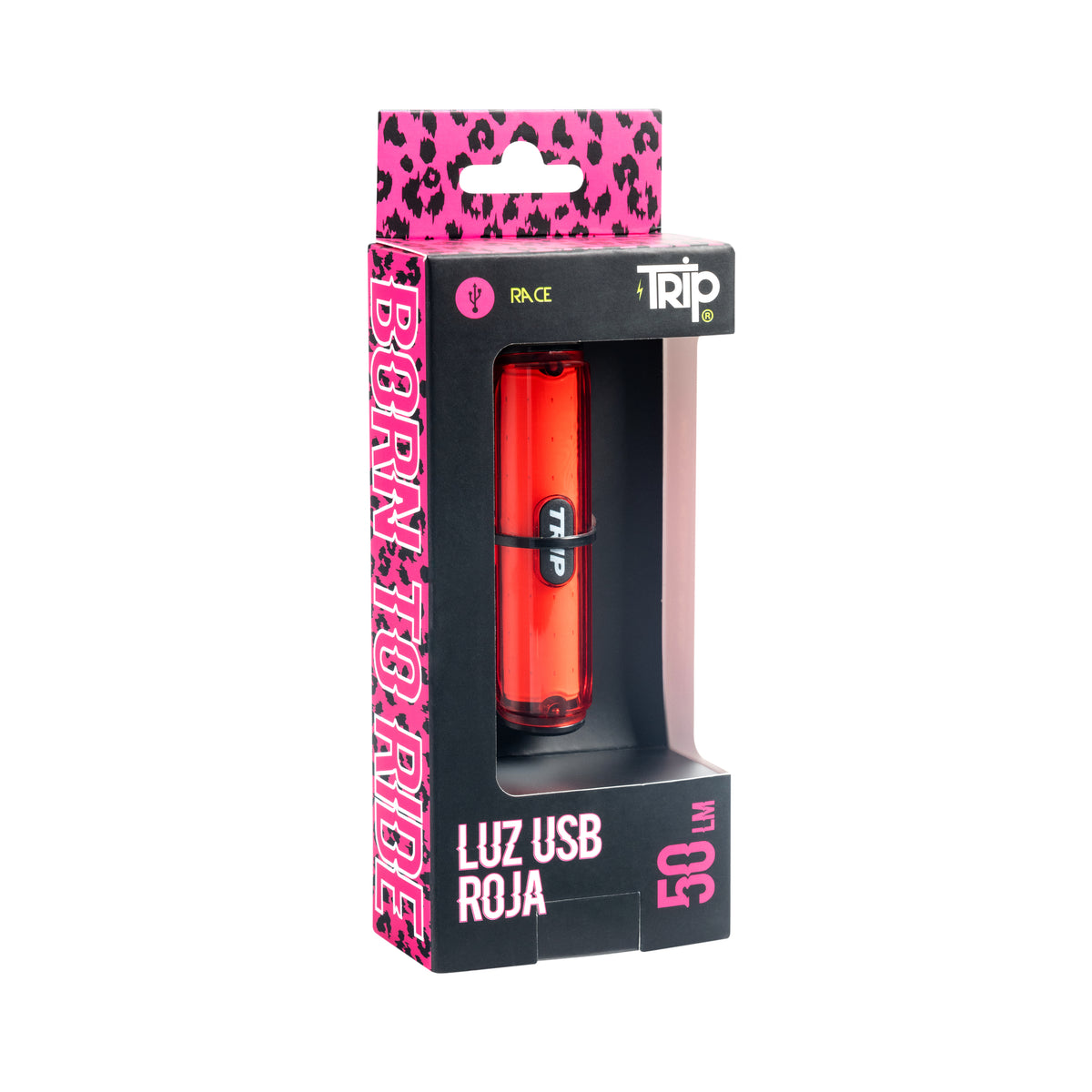 LUZ TRASERA USB TRIP RACE 50 LM