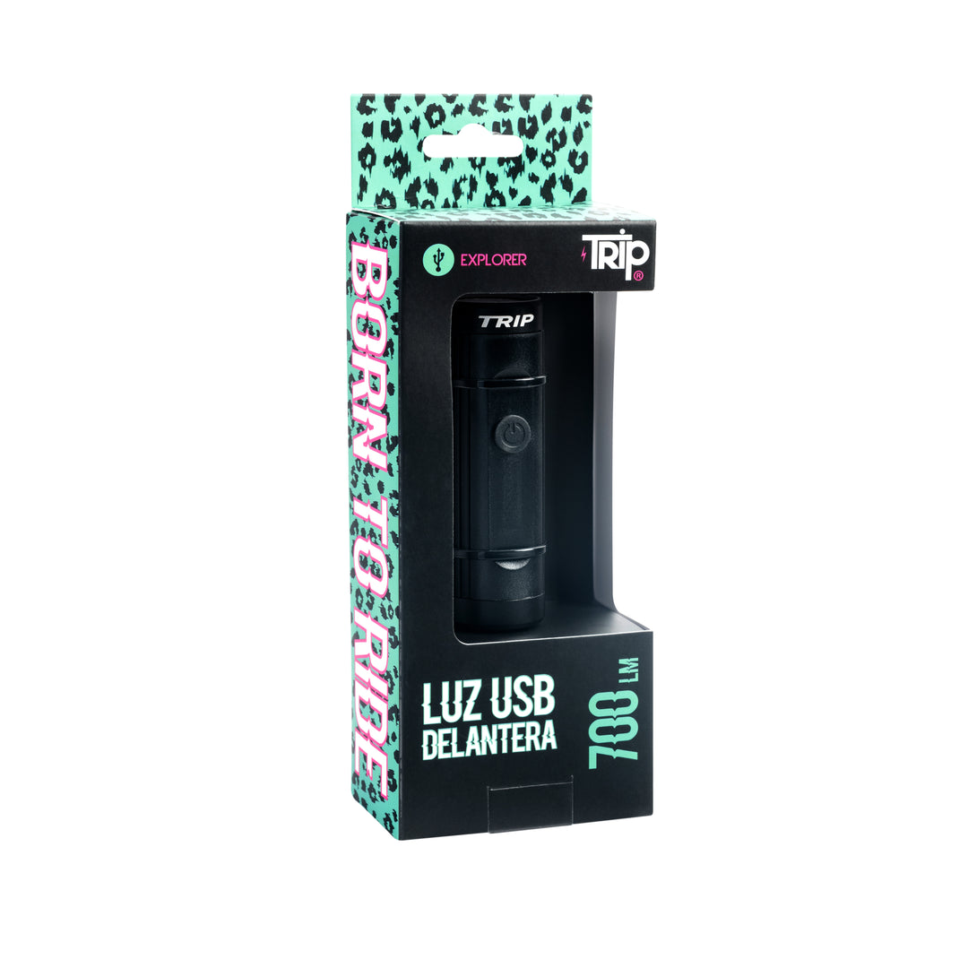 LUZ DELANTERA USB TRIP EXPLORER 700 LM