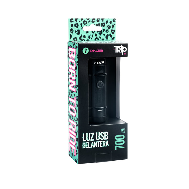 LUZ DELANTERA USB TRIP EXPLORER 700 LM