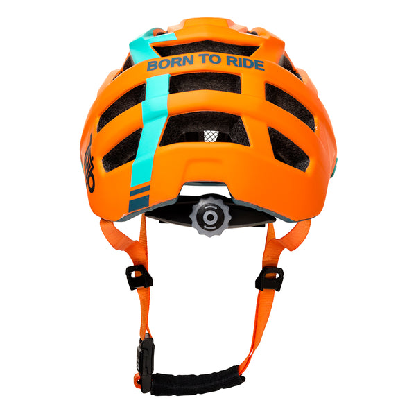 Casco enduro naranja outlet