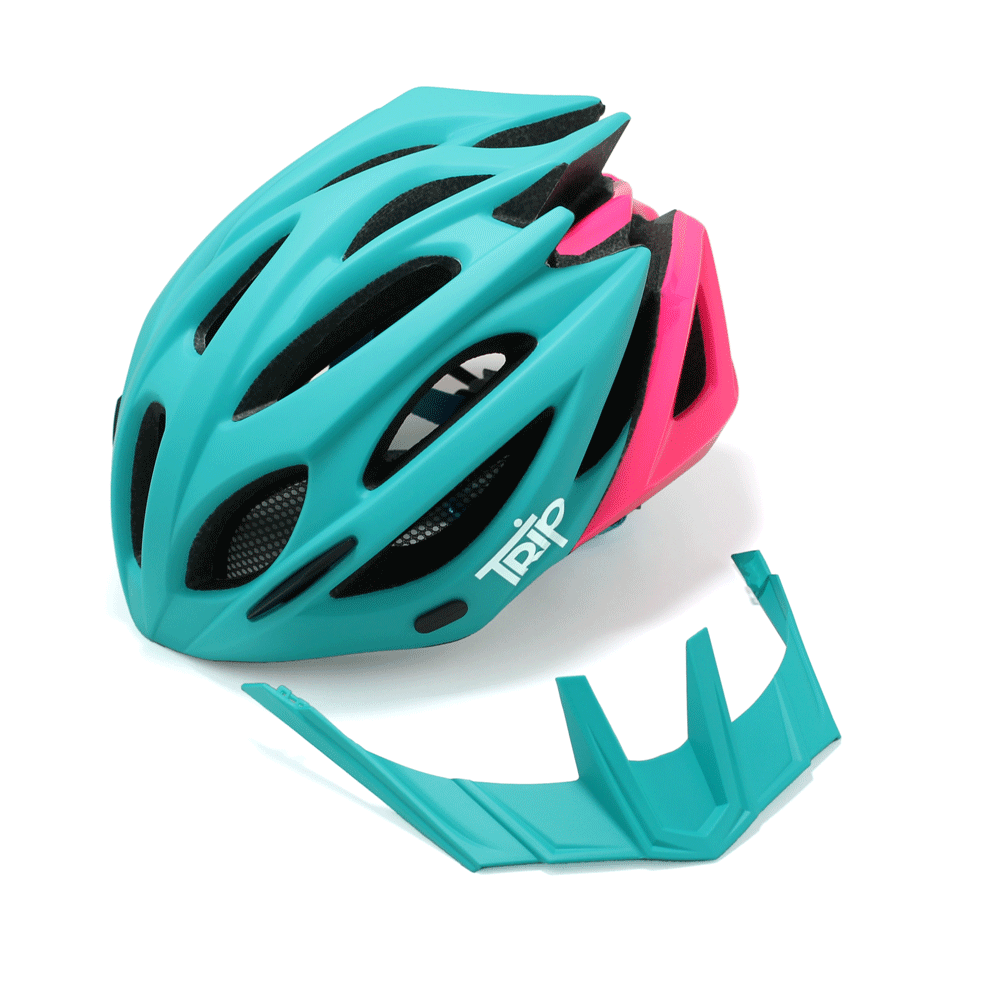 CASCO TRIP MTB BLUE/PINK