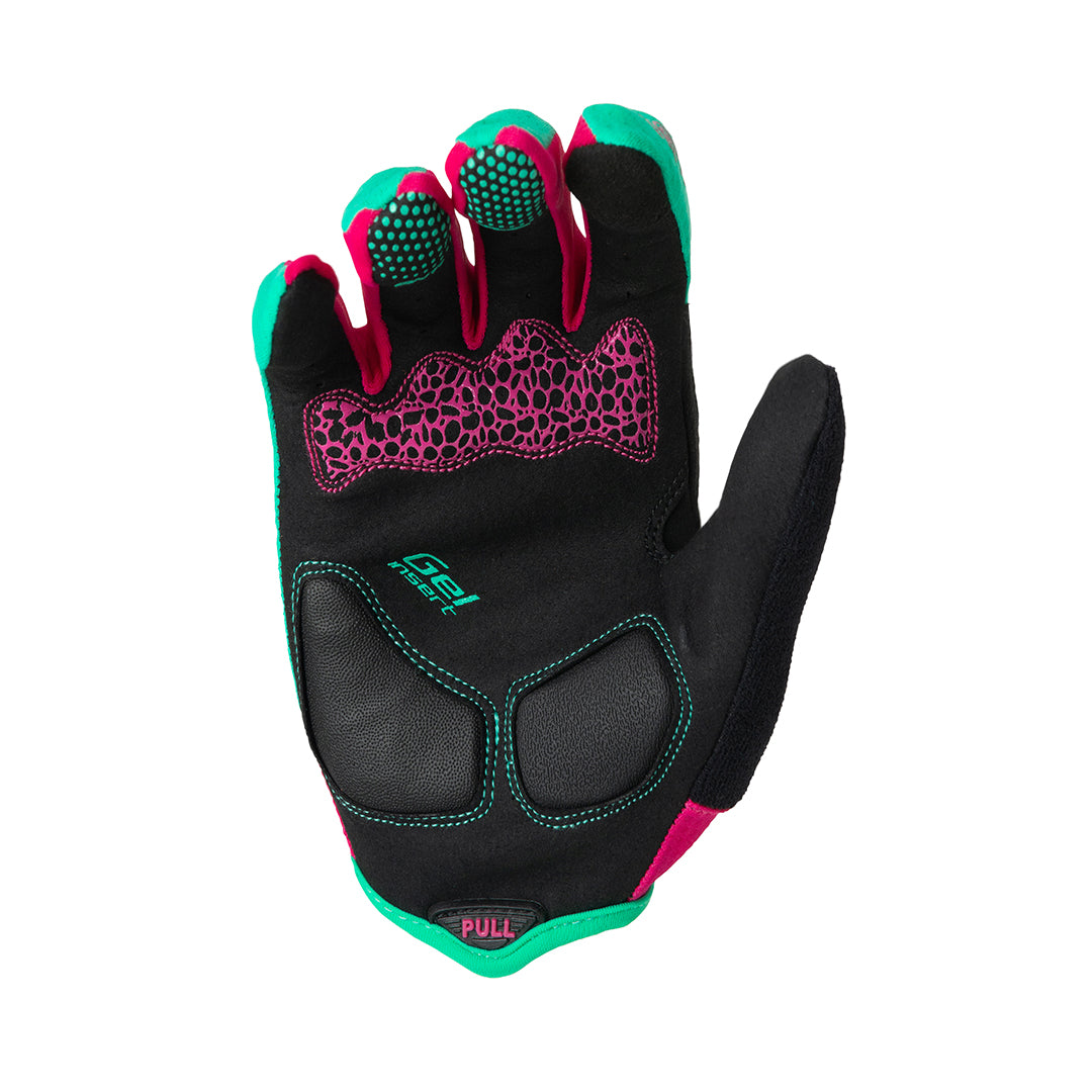 GUANTE LARGO TRIP BLUE/PINK