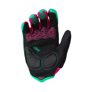 GUANTE LARGO TRIP BLUE/PINK