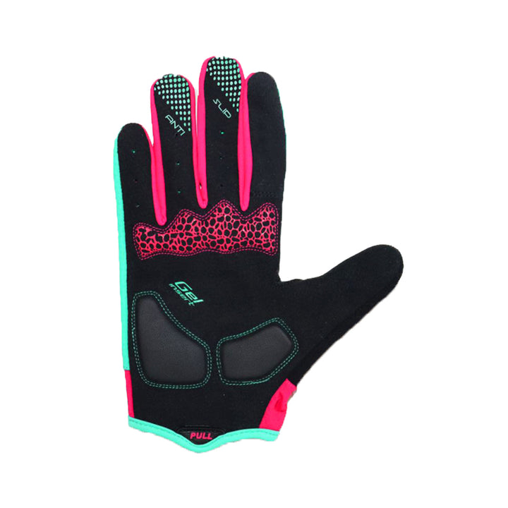 GUANTE LARGO TRIP BLUE/PINK