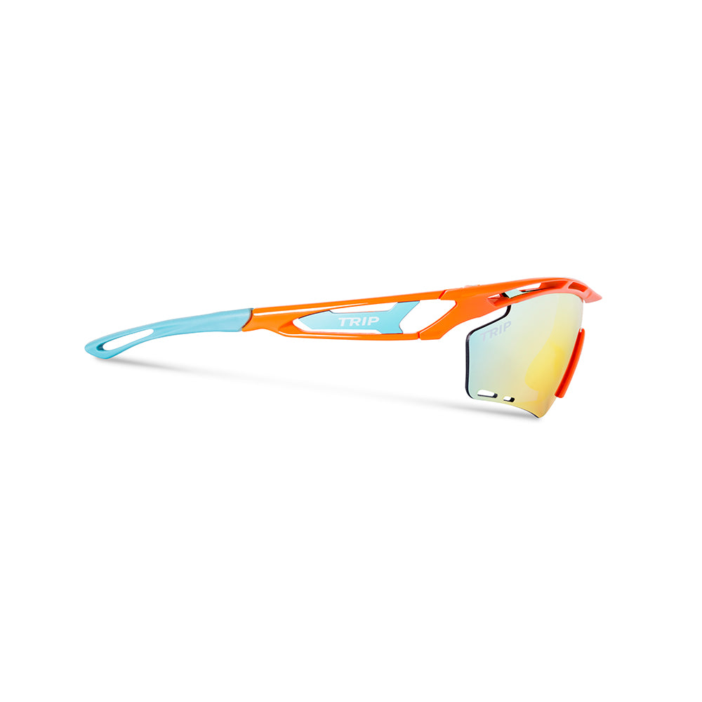 LENTES TRIP PRO 3 MICAS ORANGE/BLUE